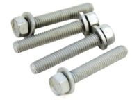 Mopar 6036717AA Bolt & Coned Washer .375-16X2.50 Y - Pipe To Exhaust