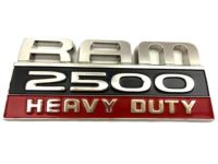 Mopar 55372616AB Nameplate Ram 2500 Heavy Duty