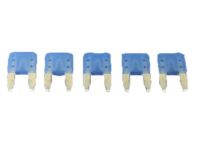 Mopar ATM15 Mini Fuse, Light Blue, Rear