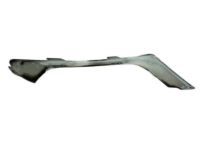 Mopar 68203038AB Outer Molding, Black, Front Passenger Side