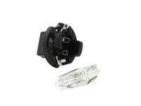 Mopar L000PC74 Bulb & Socket, Black