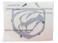 Mopar 5043046AA Decal Viper