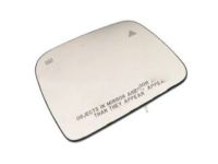Mopar 68081081AC Mirror Glass, Front Passenger Side