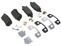 Mopar 5191271AC Brake Pads, Rear