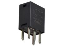 Mopar 68382350AA Fuel Pump Relay, Black, Front