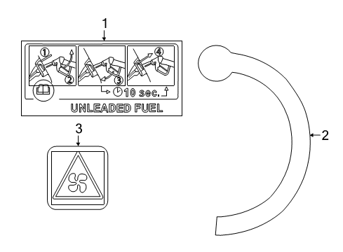 Mopar 68568175AA Emission Label
