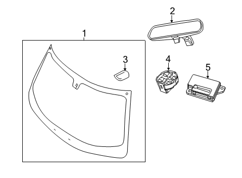2022 Chrysler 300 Wipers Diagram 1 - Thumbnail