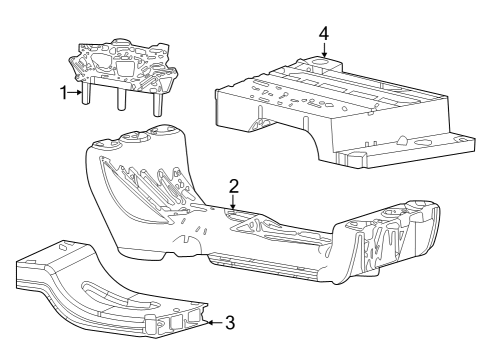2024 Jeep Grand Cherokee Engine & Trans Mounting Diagram 6 - Thumbnail