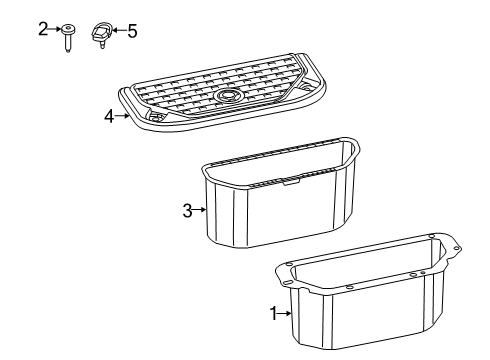 2022 Ram 1500 Interior Trim - Cab Diagram 1 - Thumbnail