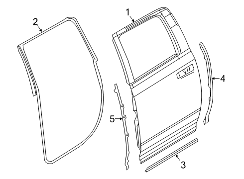 2023 Ram 2500 Door & Components Diagram 2 - Thumbnail