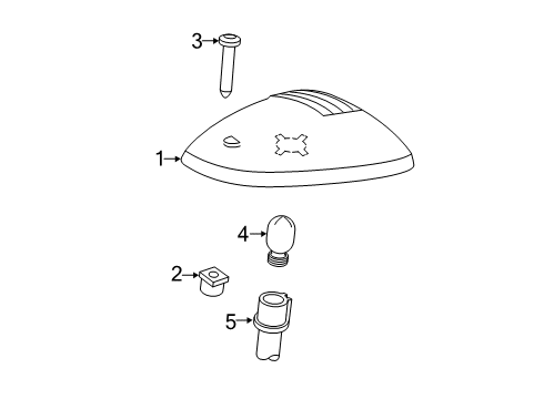 2022 Ram 2500 Roof Lamps Diagram 3 - Thumbnail