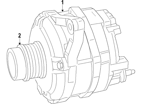 2021 Jeep Renegade Alternator Diagram 1 - Thumbnail