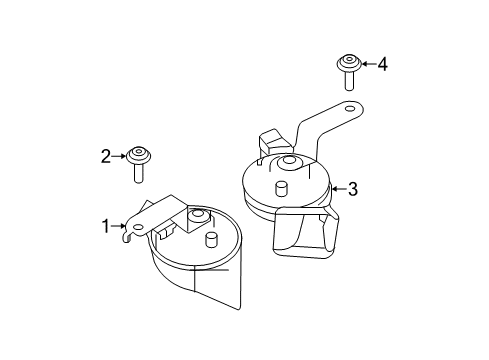 2021 Dodge Charger Horn Diagram