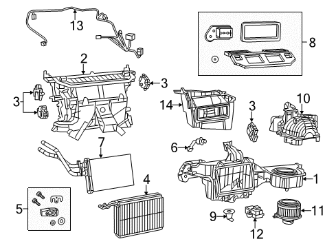 2022 Dodge Challenger Switches & Sensors Diagram 2 - Thumbnail