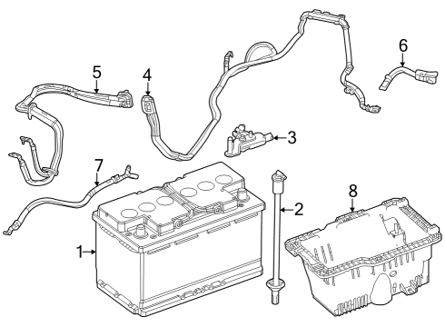 2022 Jeep Grand Cherokee L Terminal Diagram for 68438688AD
