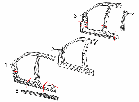 2021 Dodge Charger Aperture Panel Diagram