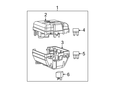 2022 Ram ProMaster City Fuse & Relay Diagram