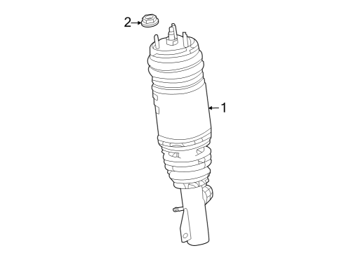 2024 Jeep Grand Cherokee Struts & Components  Diagram 3 - Thumbnail