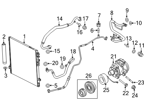 2021 Dodge Charger Switches & Sensors Diagram 1 - Thumbnail