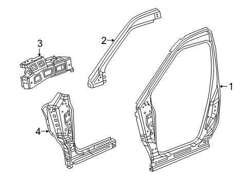 2022 Ram ProMaster City Aperture Panel Diagram