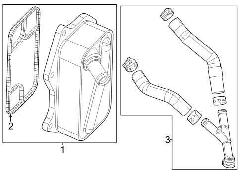2024 Jeep Grand Cherokee Engine Oil Cooler Diagram