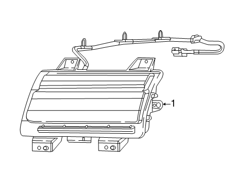 2024 Jeep Wrangler Park & Signal Lamps Diagram 2 - Thumbnail