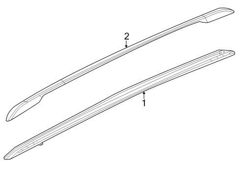 2024 Jeep Grand Cherokee Luggage Carrier Diagram 3 - Thumbnail