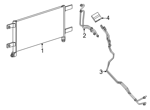 2023 Ram 2500 Oil Cooler  Diagram 2 - Thumbnail