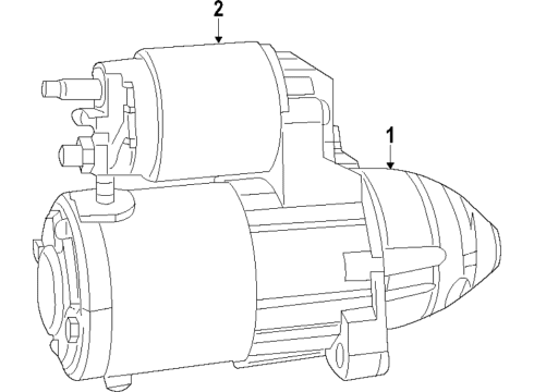 2021 Jeep Renegade Starter, Charging Diagram