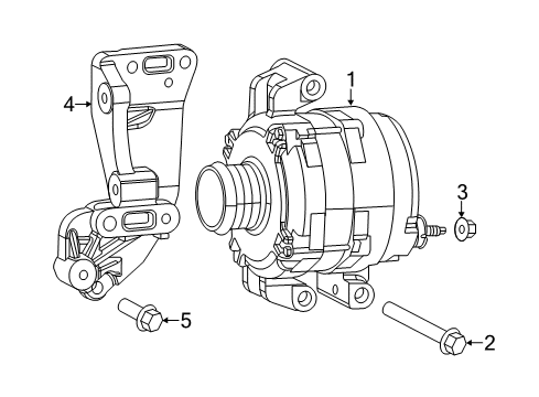 2022 Jeep Cherokee Alternator Diagram 3 - Thumbnail