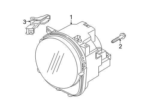 2019 Jeep Renegade Composite Assembly Diagram for 68647342AA