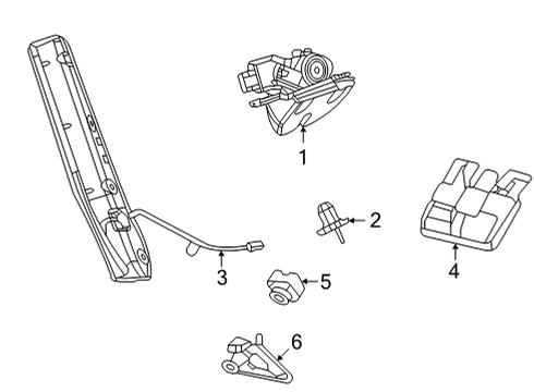 2024 Jeep Grand Cherokee L Lock & Hardware Diagram 2 - Thumbnail