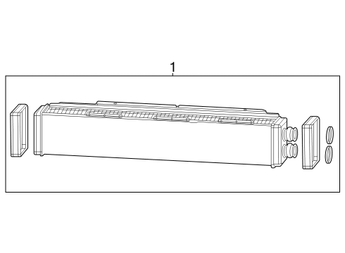 2023 Ram 1500 Intercooler  Diagram