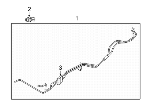 2022 Dodge Durango Oil Cooler  Diagram 3 - Thumbnail