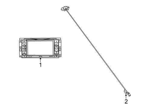 2022 Dodge Challenger Navigation System Diagram