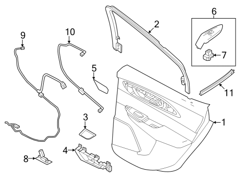2023 Dodge Hornet Switch Assembly Diagram for 7MU58LXHAA