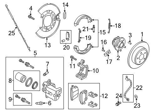 2019 Chrysler 300 Control Module Diagram for 68435852AF