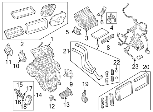 2023 Dodge Hornet Heater Control Diagram for 7NB36LXHAA