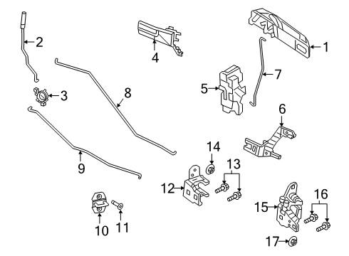2022 Ram 2500 Lock & Hardware Diagram 2 - Thumbnail