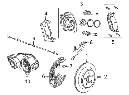 2021 Ram 1500 Flex Hose Diagram for 68260031AF