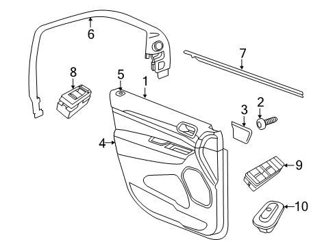 2023 Dodge Durango Power Seats Diagram 1 - Thumbnail