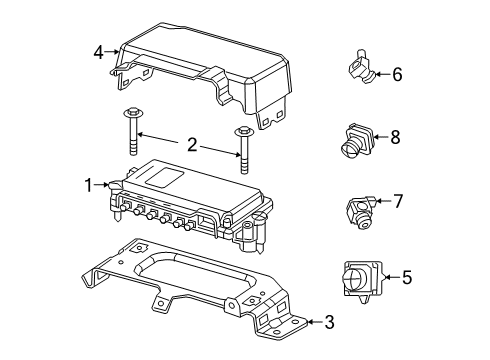 2021 Ram 2500 Electrical Components Diagram 1 - Thumbnail