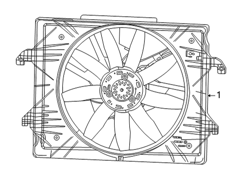 2024 Jeep Wagoneer Cooling Fan Diagram 2 - Thumbnail