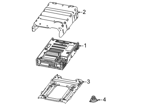 2022 Jeep Wagoneer Battery Current Sensor Diagram for 68289209AD