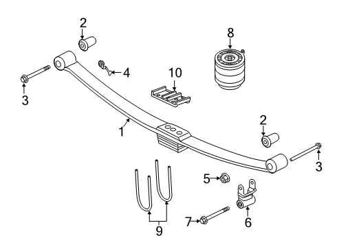 2022 Ram 3500 Rear Suspension Diagram 1 - Thumbnail