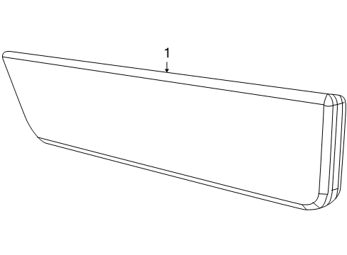 2022 Dodge Challenger Side Marker Lamps Diagram 1 - Thumbnail