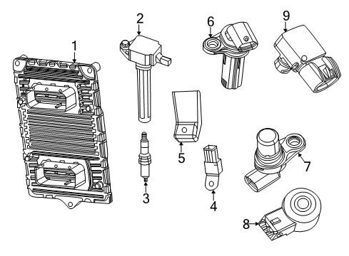 2022 Jeep Compass Powertrain Control Diagram 2 - Thumbnail