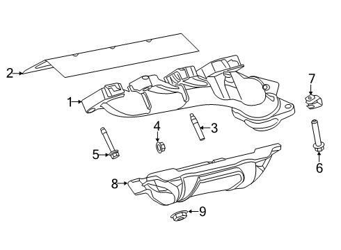 2022 Ram 2500 Exhaust Manifold Diagram 1 - Thumbnail