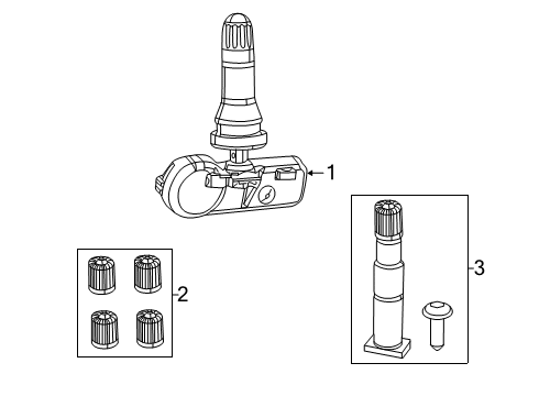 2023 Ram 3500 Tire Pressure Monitoring Diagram