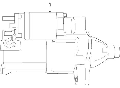 2023 Jeep Wrangler Starter Diagram 5 - Thumbnail